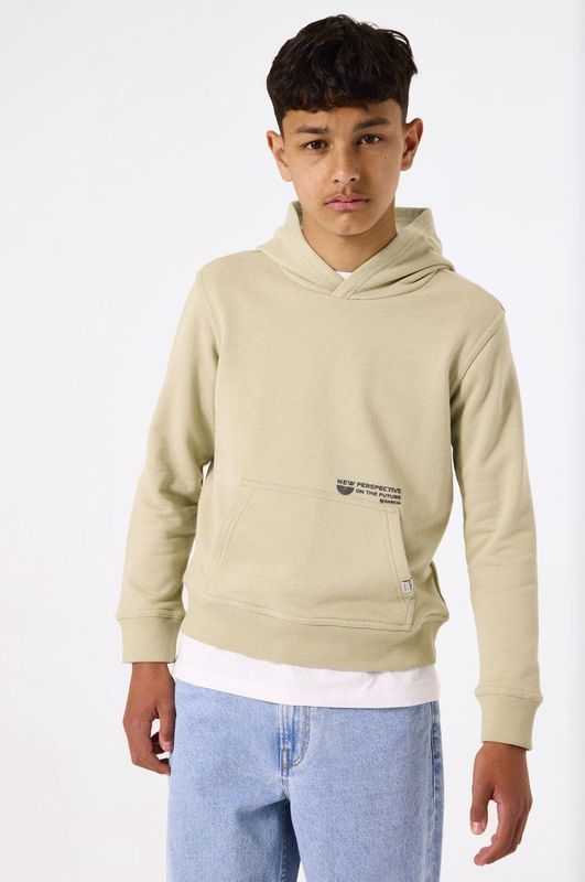 Garcia - Hoodie - Blauw - Katoen/Polyester