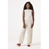 Wide Fit - Harembroek - Zwart - Stof - Elastische Band