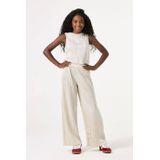 Wide Fit - Harembroek - Zwart - Stof - Elastische Band