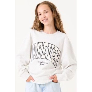 GARCIA Meisjes Sweater Grijs Long mouw