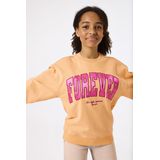 GARCIA - Oversized Sweater - Oranje - 80% Katoen, 20% Gerecycled Polyester