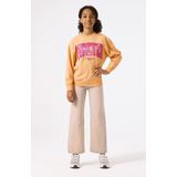 GARCIA - Oversized Sweater - Oranje - 80% Katoen, 20% Gerecycled Polyester