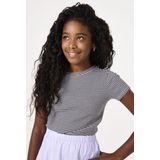 GARCIA - T-shirt - Zwart - Korte Mouw - Slim Fit