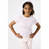 GARCIA - T-shirt - Paars - Katoen - Korte Mouwen - Slim Fit