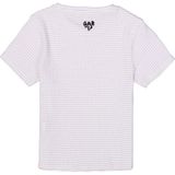GARCIA - T-shirt - Paars - Katoen - Korte Mouwen - Slim Fit