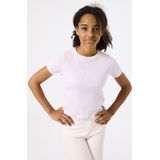 GARCIA - T-shirt - Paars - Katoen - Korte Mouwen - Slim Fit