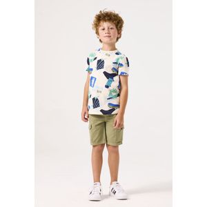 Over Garcia - Cargoshort - Katoen - Regular Fit - Elastische Tailleband