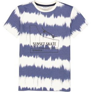 GARCIA All Over Print T-shirt - Wit - Katoen