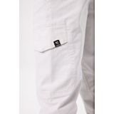 GARCIA - B53510 - Cargobroek - Wit - Katoenen Twill, Regular Fit