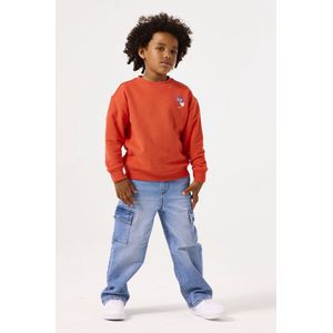 GARCIA - B55531 - Cargobroek - Blauw - Katoen/Polyester/Elastaan