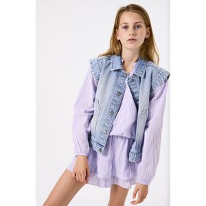 GARCIA Meisjes Jack Blauw Sleeveless