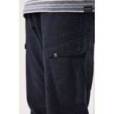 GARCIA - C51320 - Cargobroek - Blauw - Gabardine