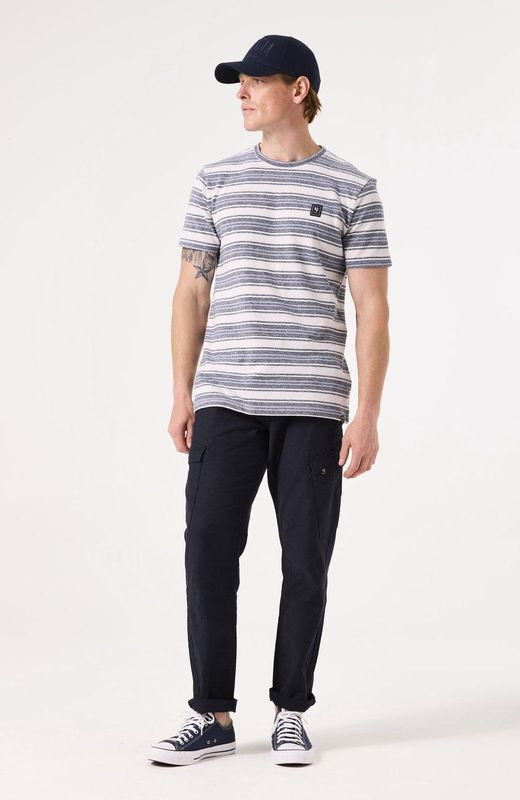 GARCIA - C51320 - Cargobroek - Blauw - Gabardine