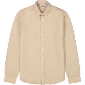 Garcia - Z1170 - Overhemd - Sage Green - 55% Linnen 45% Katoen