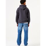 GARCIA - Hoodie - Grijs - 100% Katoen