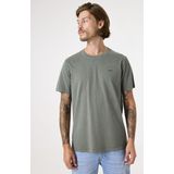 GARCIA - T-shirt - Groen - 100% Katoen - Met Garcia Logo