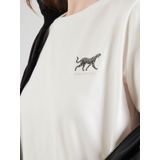 Garcia - Z0012 - T-shirt - Korte Mouwen - Wit - Katoen