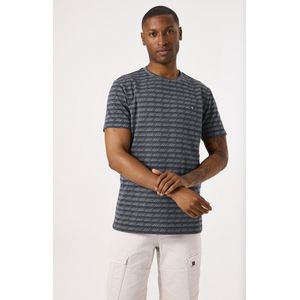 GARCIA - T-shirt - Groen - Jaquard Geweven - Katoen/Polyester