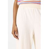 GARCIA D50115 Broek Wit - Plissé - Regular Fit - Elastische Tailleband