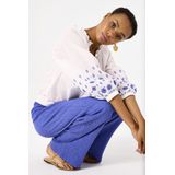 Garcia - D50114 Broek - Blauw - Soepel Vallend Stof