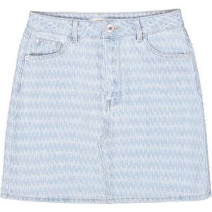 GARCIA - Rok - Blauw - Denim - High Waist - Katoen