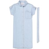 Garcia - Spijkerjurk - Light Blue Denim - Korte Lengte - Knoopsluiting