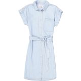 Garcia - Spijkerjurk - Light Blue Denim - Korte Lengte - Knoopsluiting
