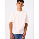 GARCIA Jongens T-shirt Wit - Korte Mouw - 50% Katoen - Loose Fit