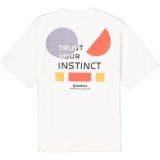 GARCIA Jongens T-shirt Wit - Korte Mouw - 50% Katoen - Loose Fit