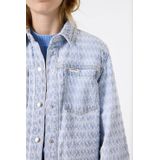 Garcia - Denim Gilet - Blauw - 80% Katoen - Duurzaam Gilet