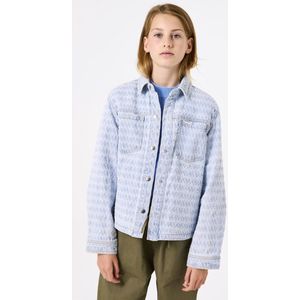 Garcia - Denim Gilet - Blauw - 80% Katoen - Duurzaam Gilet