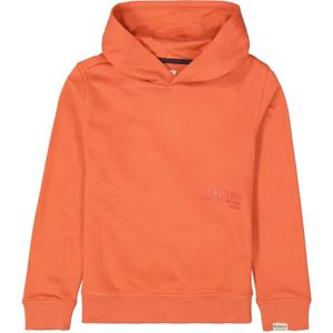 GARCIA - Hoodie - Rood - Katoen/Polyester - Met Borst- en Rugprint