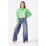GARCIA - 5-Pocket Jeans - Wijde Pijpen - Low Waist - Katoenmix
