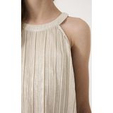 GARCIA - Jurk - Grijs - 100% Gerecycled Polyester - Gekreukeld Effect