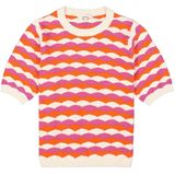 GARCIA - Gebreide Trui - Wit - 100% Katoen