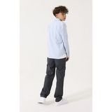 GARCIA - C53712 - Broek - Grijs - Katoen/ Linnen - Relaxed Fit