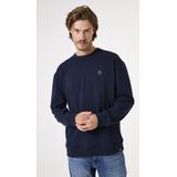GARCIA Heren Sweater - Blauw - Long Mouw