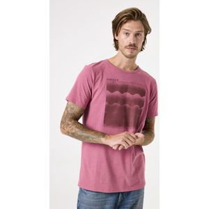 GARCIA - T-shirt - Roze - Katoen/Polyester - Korte Mouwen