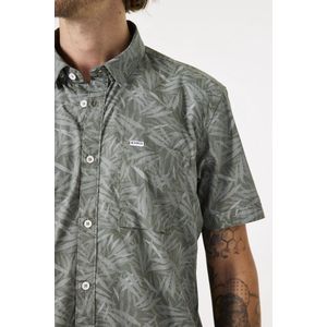 GARCIA - Overhemd - Groen - Katoen - Allover Print