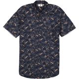 GARCIA - All Over Print Overhemd - Blauw - Katoen