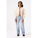 Garcia - Jas - Beige - Bomberjack - Lange Mouwen - Voor Meisjes