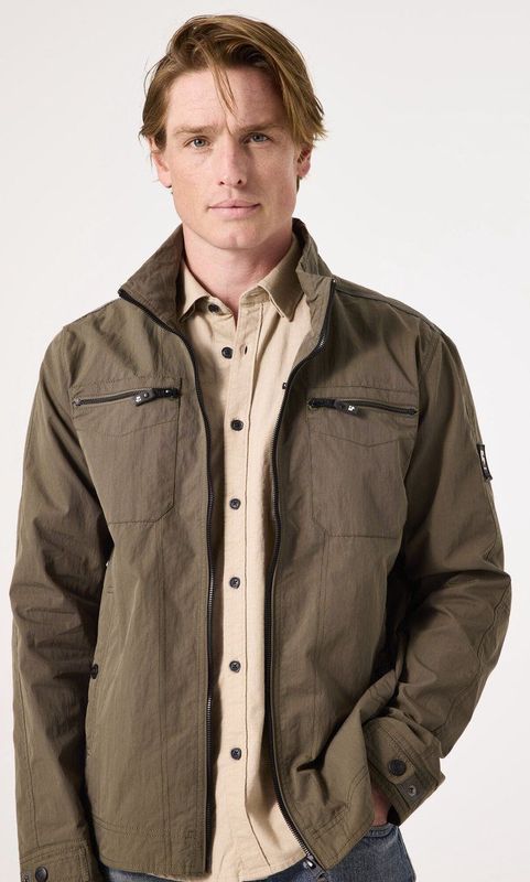 GJ510206 - Herenjas - Groen - Katoen/Polyester