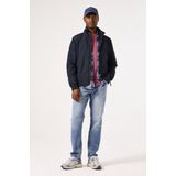 GARCIA - Heren Jas - Blauw - Ripstop - Waterafstotend - Regular Fit