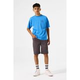 GARCIA - T-shirt - Korte Mouwen - Ronde Hals - Zwart - 70% Katoen