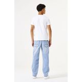 GARCIA Ilyano Jeans - Blauw - Straight Fit - 5-Pocket - Verstelbare Tailleband