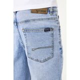 GARCIA Ilyano Jeans - Blauw - Straight Fit - 5-Pocket - Verstelbare Tailleband