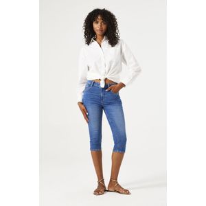 GARCIA - De Celia 281 - Capri Broek - Blauw - Denim