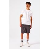 Garcia - Korte Broek - Antraciet - Relaxed Fit - Verstelbare Tailleband