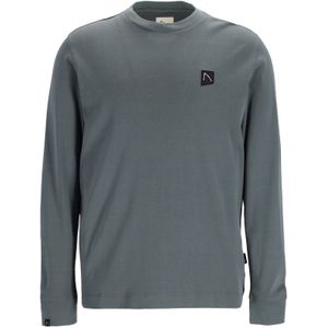 T-shirt - Effen - Jersey - Ronde Hals - Lange Mouw