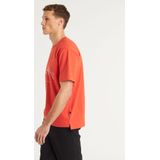 T-shirt - Zwart - Jersey - Ronde Hals - Kwartmouw